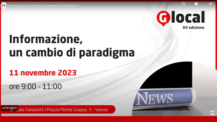 la copertina dell'evento glocal 2023