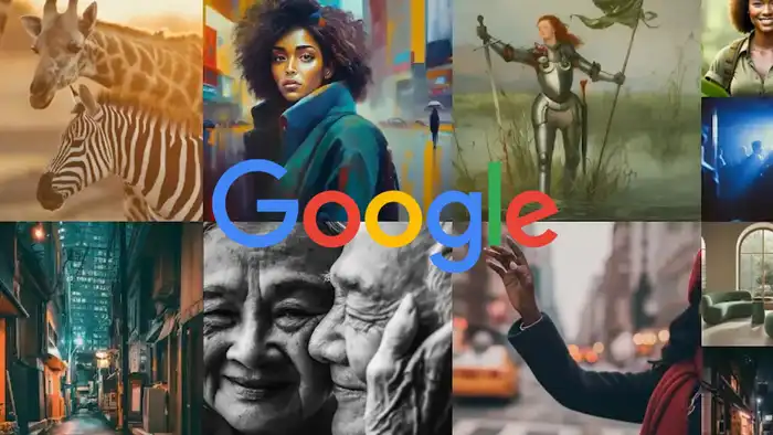 varie immagini e logo di google