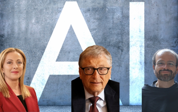 incontro meloni bill gates e padre benanti