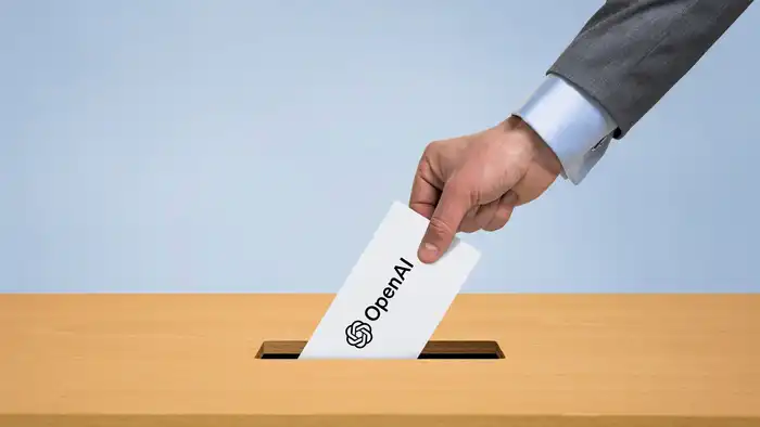 persona che vota per OpenAI