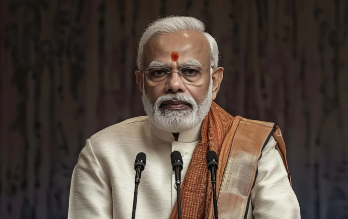 presidente indiano modi generato con l'intelligenza artificiale