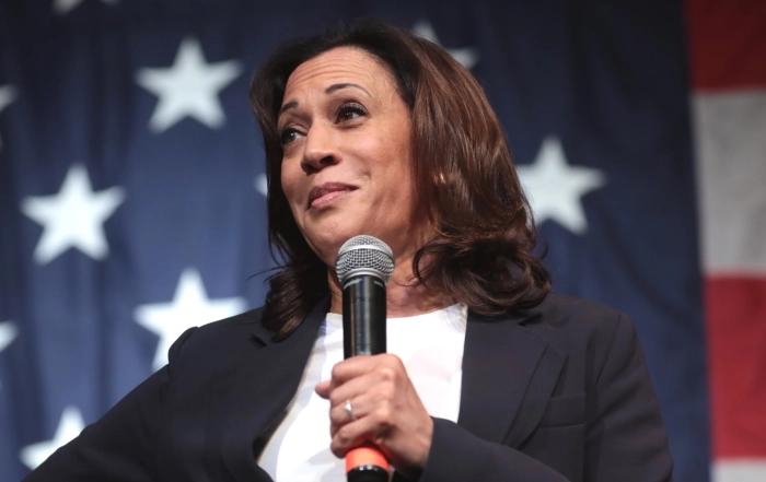 comizio di Kamala Harris