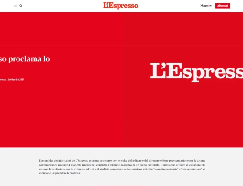 L’Espresso: botta e risposta tra CDR e Direzione