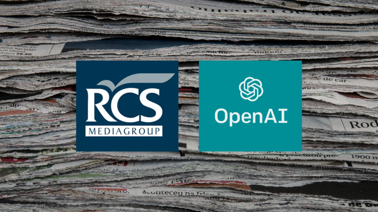 logo rcs mediagroup e openai